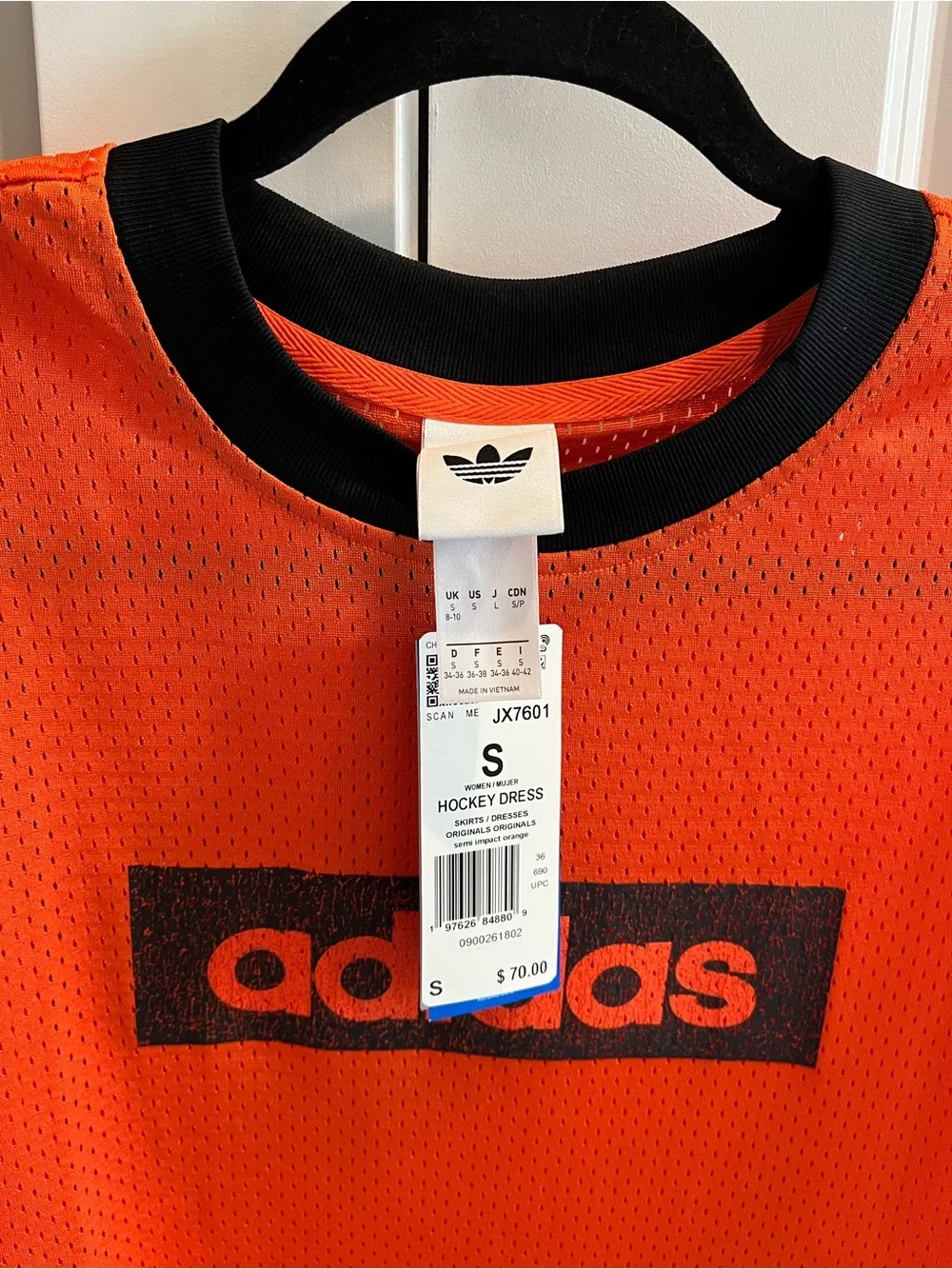 Adidas Women's Flames Hockey Mesh Minidress Size Small (NWT) - Picture 4 of 6